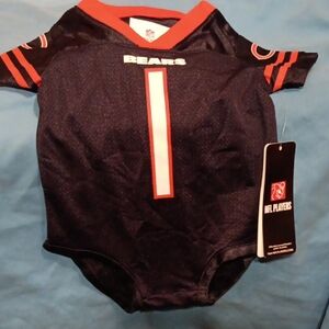 NFL Bears Navy and Orange Kids One Piece